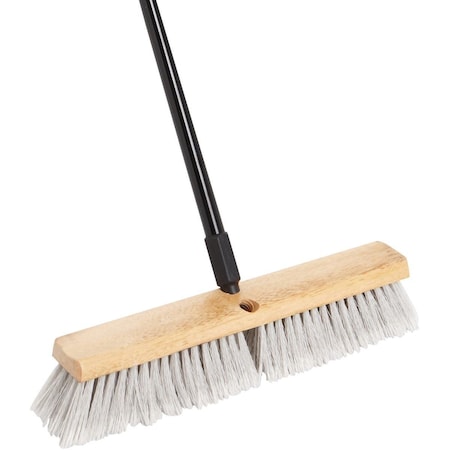 All-Source 18 In. W. x 60 In. L. Metal Handle Alpine Plus Push Broom 89502